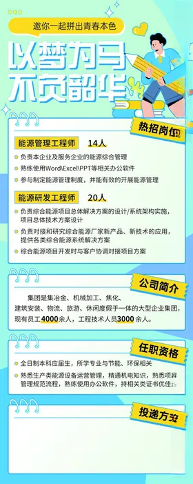 招聘海报