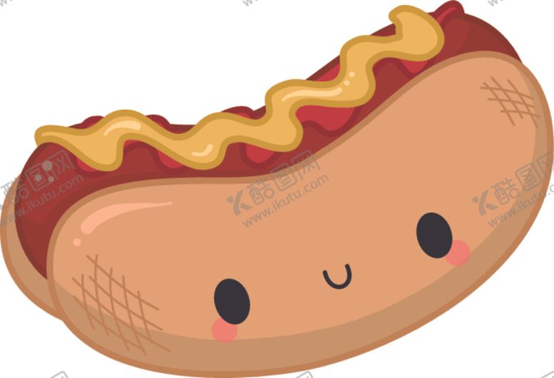 编号：49710409110330031789【酷图网】源文件下载-卡哇伊美食