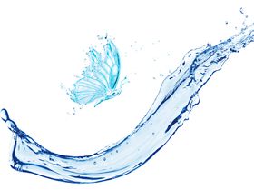 水花免扣浪底纹海浪护肤品海报浪素材