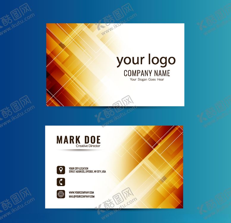 编号：54919010090042519584【酷图网】源文件下载-名片模板