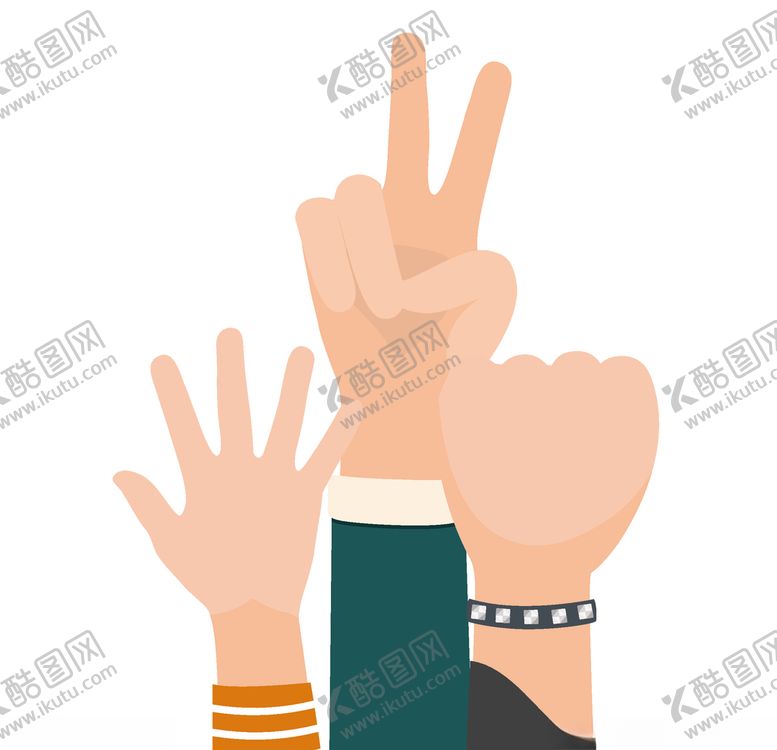 编号：28144907091034427591【酷图网】源文件下载-手势握拳