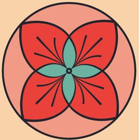波西米亚风格花纹图案