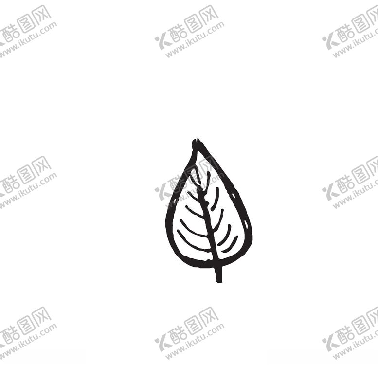 编号：97780707131114447260【酷图网】源文件下载-黑白涂鸦植物