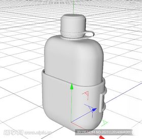 C4D模型水壶