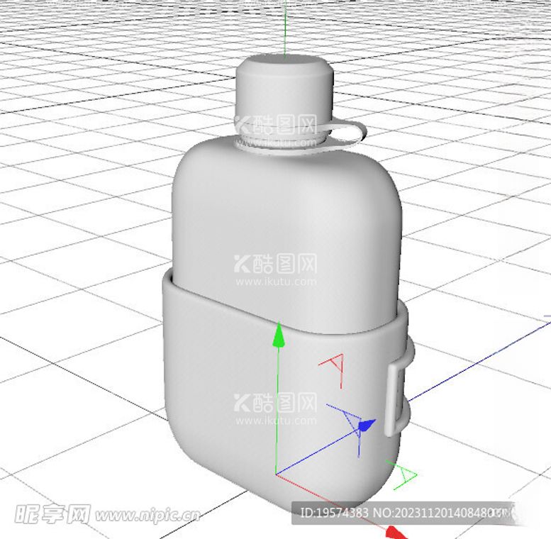 编号：83302811250818309453【酷图网】源文件下载-C4D模型水壶