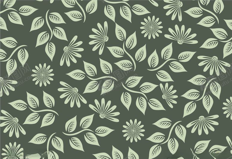 编号：68724210090000204805【酷图网】源文件下载-树叶花草背景图