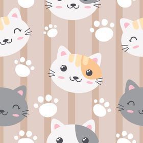 动植物无缝花纹