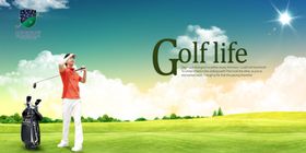 高尔夫海报设计