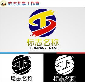 logo设计字母矢量图制作
