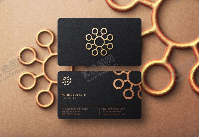 编号：79054209281400209495【酷图网】源文件下载-名片样机