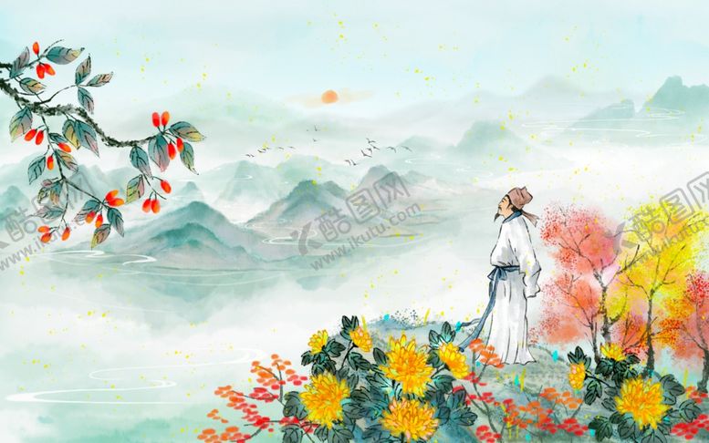 编号：20218704050305183144【酷图网】源文件下载-古风山水间的诗意女子