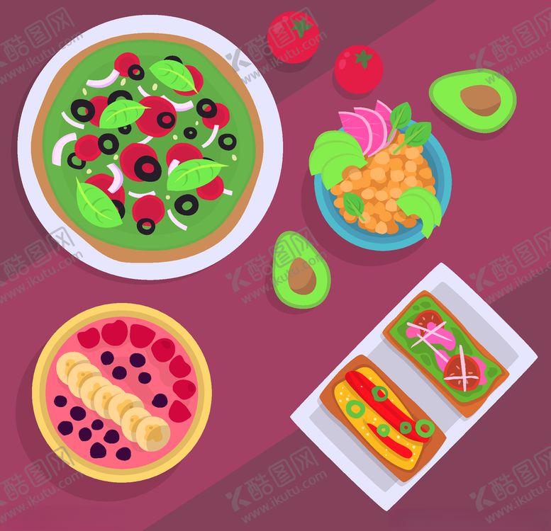 编号：30628207041300183706【酷图网】源文件下载-美味食物