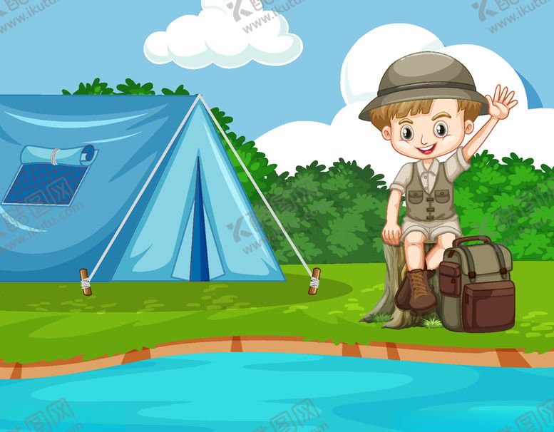 编号：27434210090602441095【酷图网】源文件下载-露营