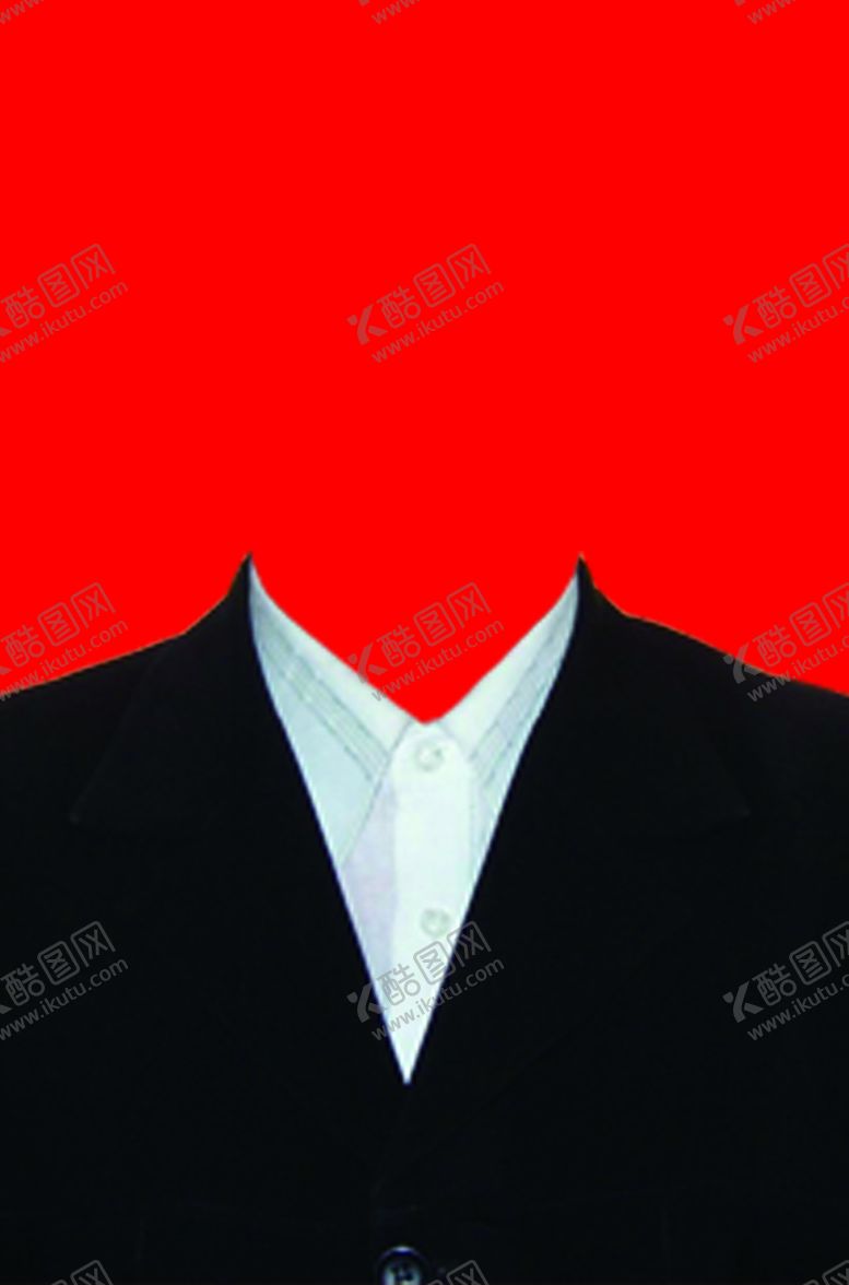 编号：65981810240659268340【酷图网】源文件下载-西装证件照模板