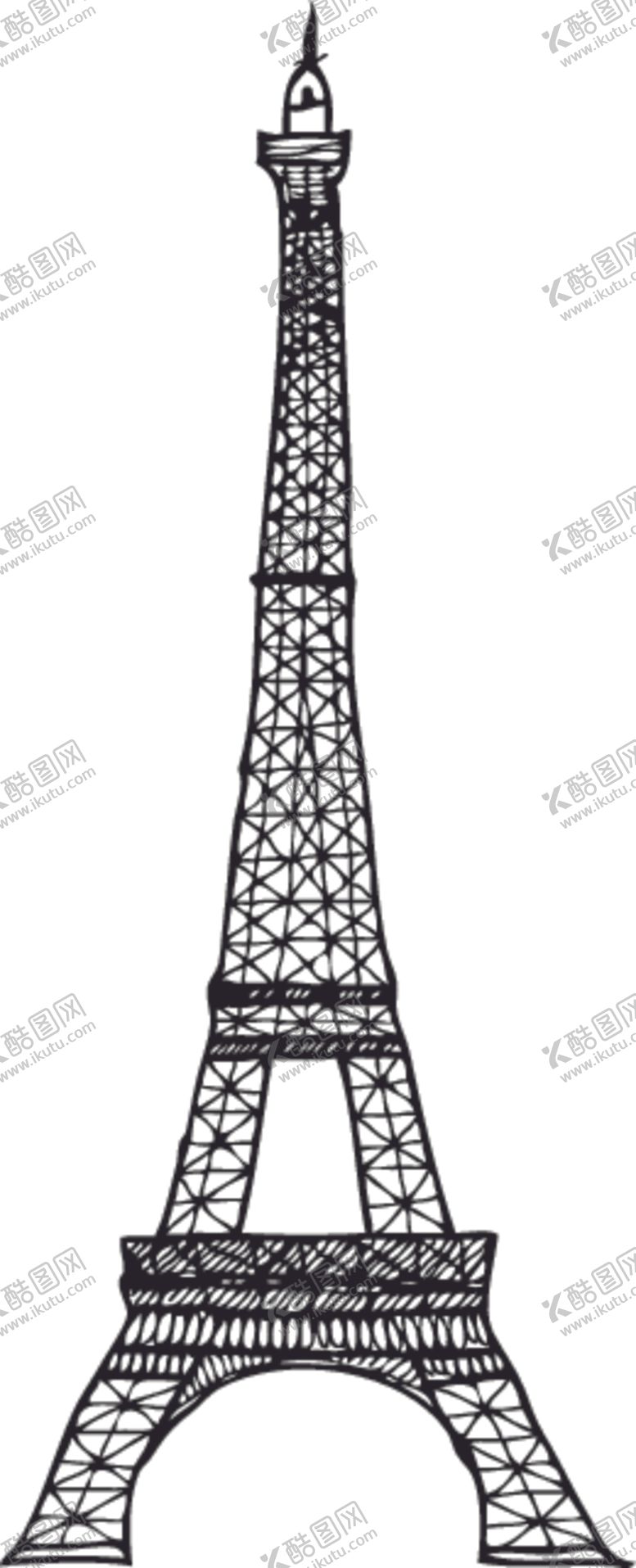 编号：42641411010300577695【酷图网】源文件下载-埃菲尔铁塔