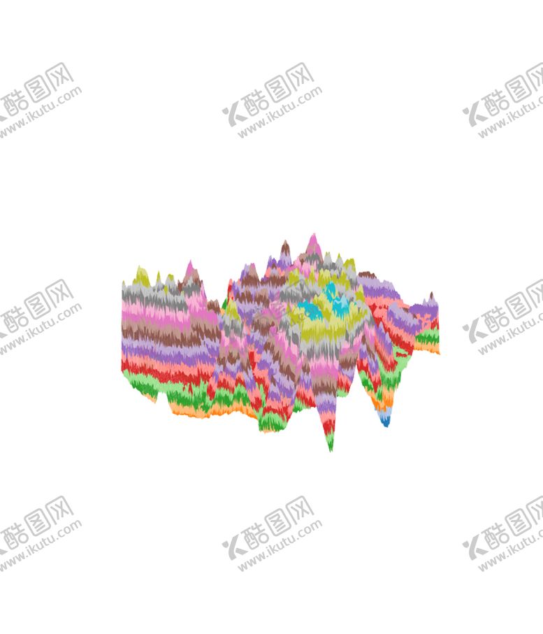 编号：64390507132124014842【酷图网】源文件下载-抽象山峰