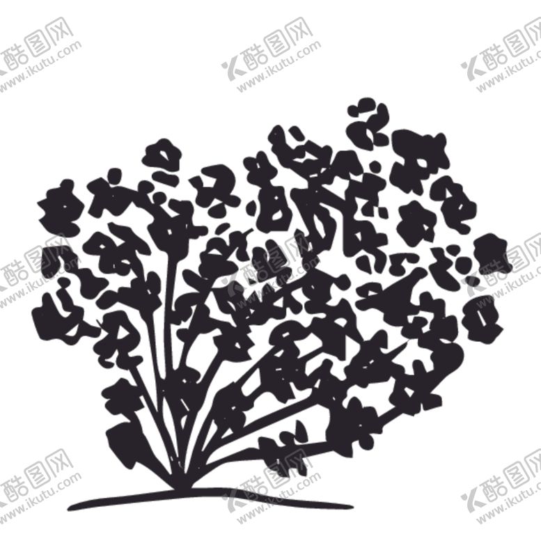 编号：58900807130239581194【酷图网】源文件下载-植物树木剪影