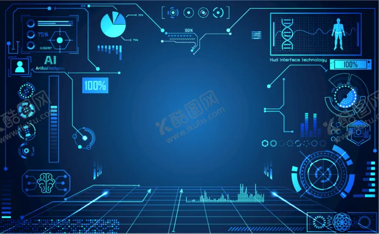 编号：10276410101258350157【酷图网】源文件下载-科技背景