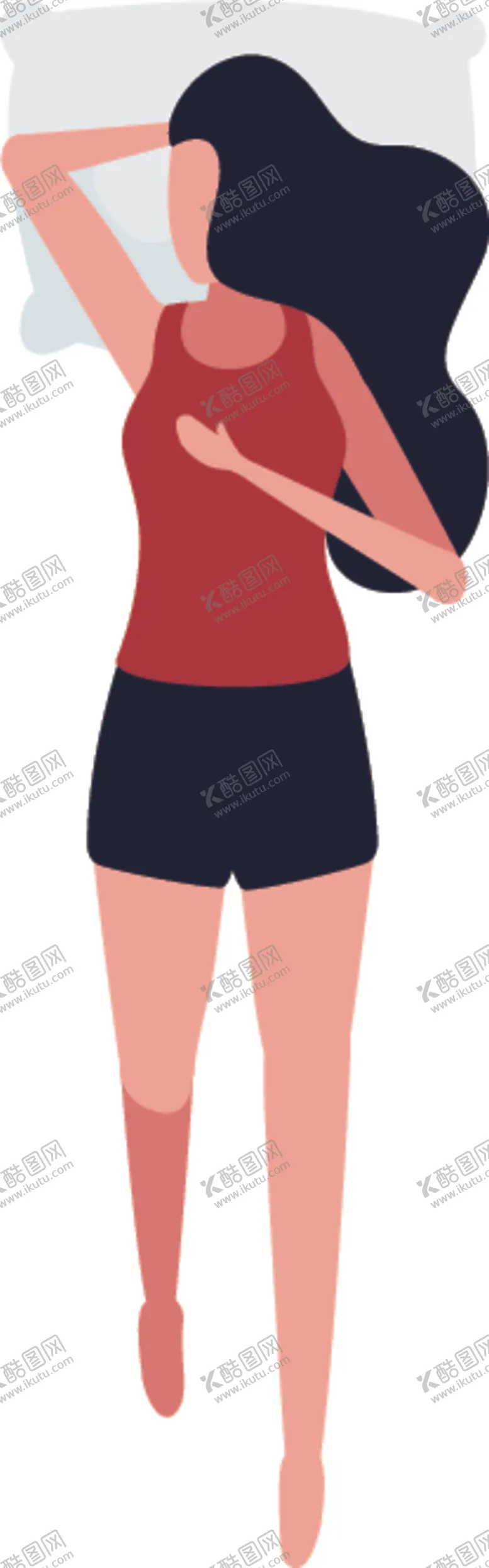 编号：81635406252011064122【酷图网】源文件下载-睡觉姿势