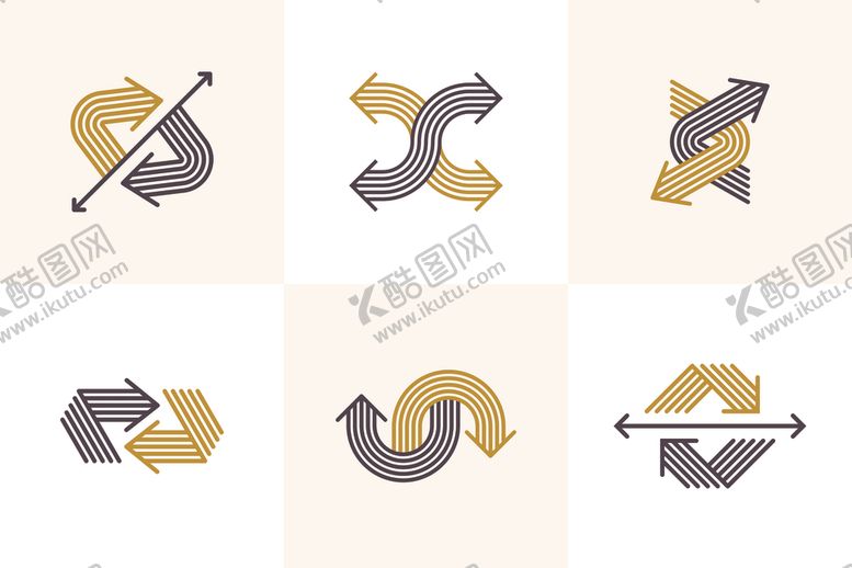 编号：80707011241433549140【酷图网】源文件下载-几何箭头