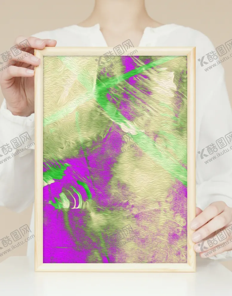 编号：80123611282128094701【酷图网】源文件下载-画框中的油画