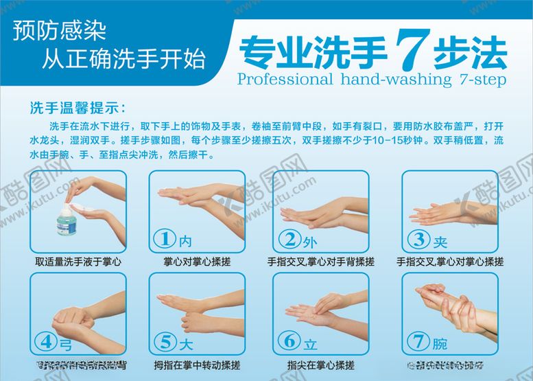 编号：31721509260909237863【酷图网】源文件下载-七步洗手法