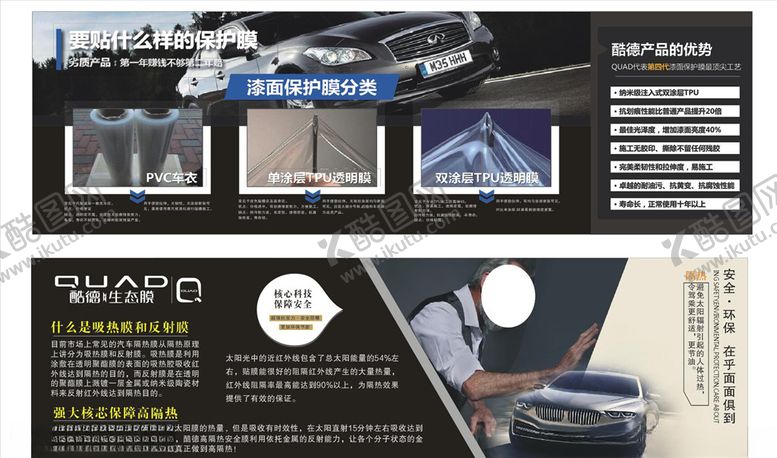 编号：30061107070903573636【酷图网】源文件下载-汽车膜海报