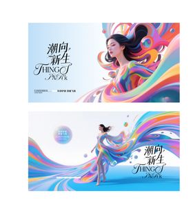 时尚春夏医美海报