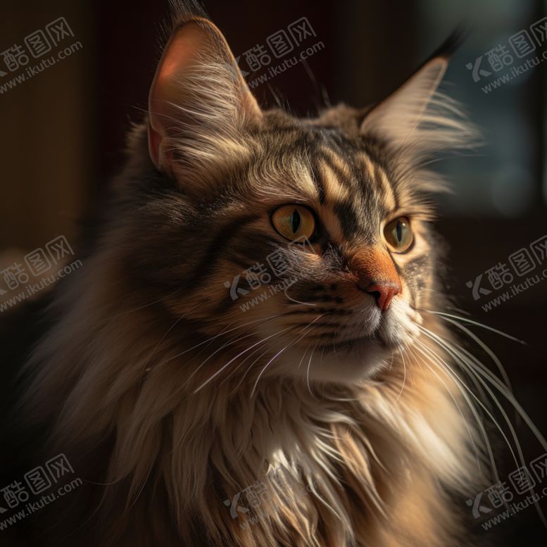 编号：37001201272251155747【酷图网】源文件下载-缅因猫