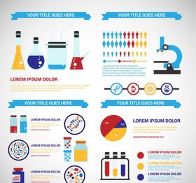 科学信息图表模板