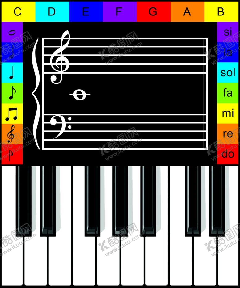 编号：64154310281919382108【酷图网】源文件下载-钢琴音乐地贴