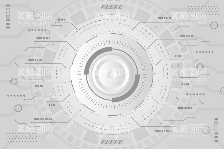 编号：50095512230754555200【酷图网】源文件下载-白色科技感背景