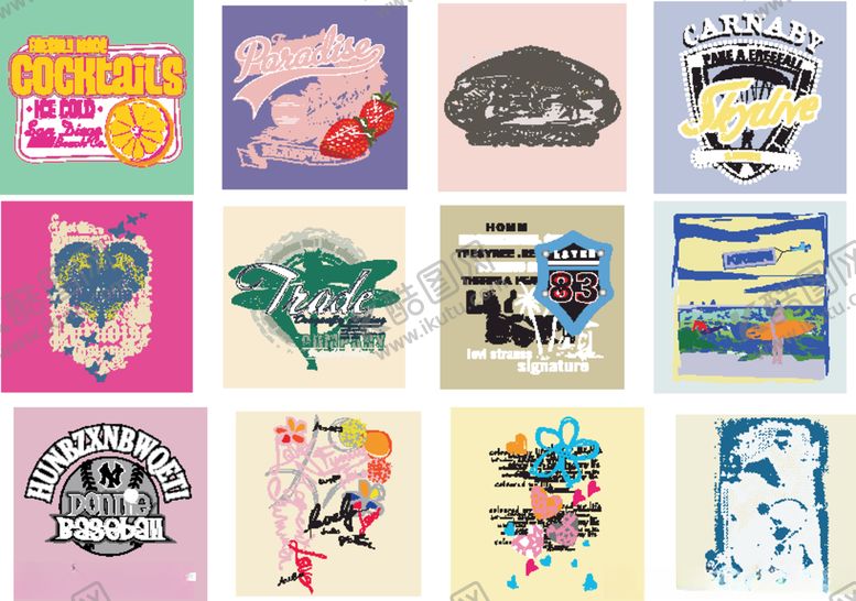 编号：26683407040527077822【酷图网】源文件下载-印花图案