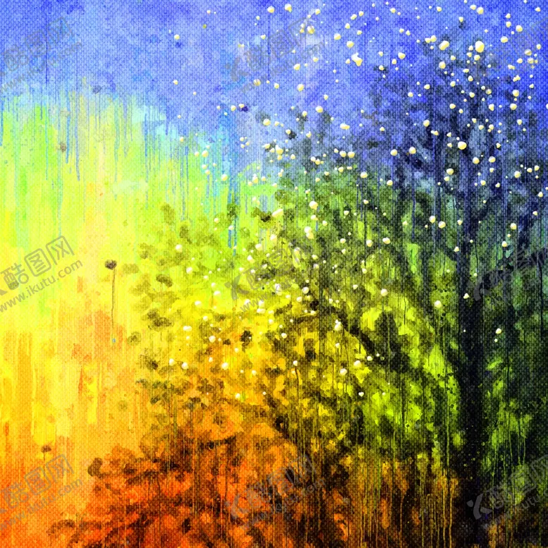 编号：86406106180756046561【酷图网】源文件下载-抽象油画