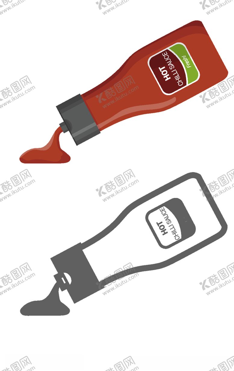 编号：94918607052345276439【酷图网】源文件下载-手绘酱料