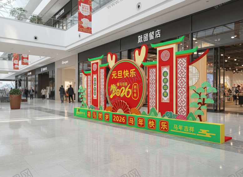 编号：84971904062212071501【酷图网】源文件下载-马年美陈