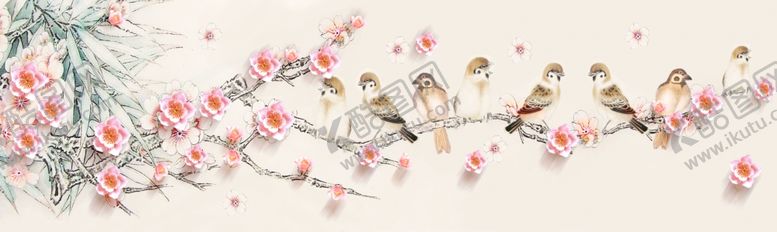 编号：51310209290710362199【酷图网】源文件下载-手绘床头装饰挂画