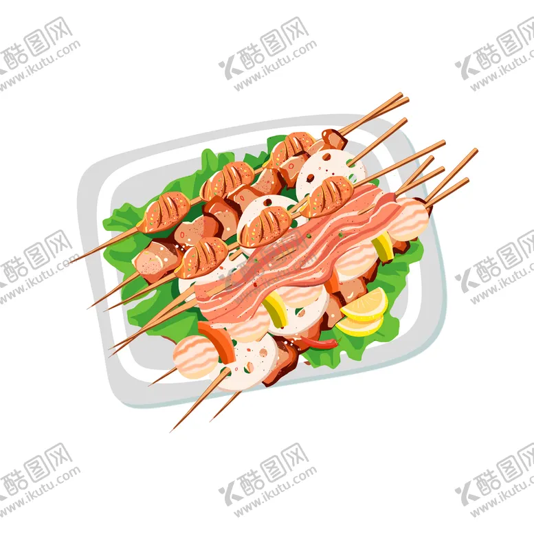 编号：19204609170037329032【酷图网】源文件下载-美味烧烤