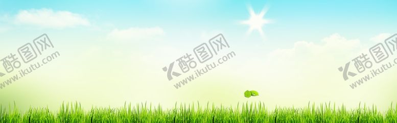 编号：58973807122018571220【酷图网】源文件下载-蓝天白云草地