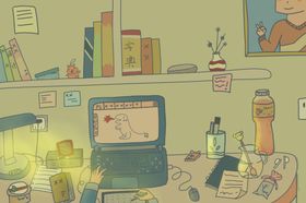 创意书桌