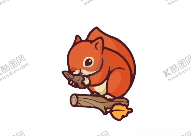 编号：64016110080612502299【酷图网】源文件下载-卡通松鼠