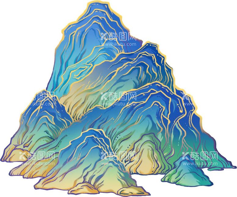 编号：79240511271527365461【酷图网】源文件下载-古风假山