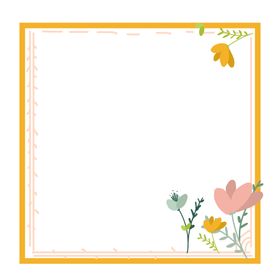 简洁边框创意边框