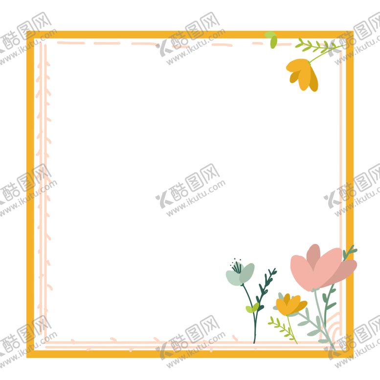 编号：36090710281513514098【酷图网】源文件下载-简洁边框创意边框