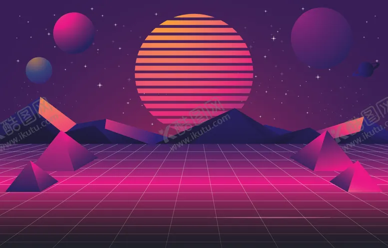 编号：96210803120700486340【酷图网】源文件下载-梦幻星空背景