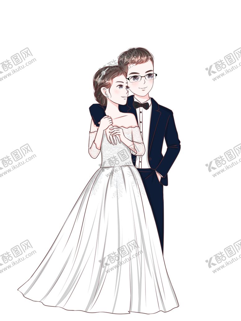 编号：14881302050132438328【酷图网】源文件下载-结婚照