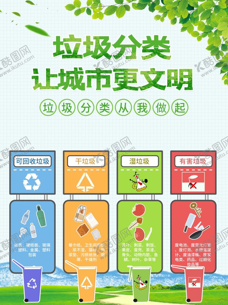 编号：85356805091259064449【酷图网】源文件下载-垃圾分类