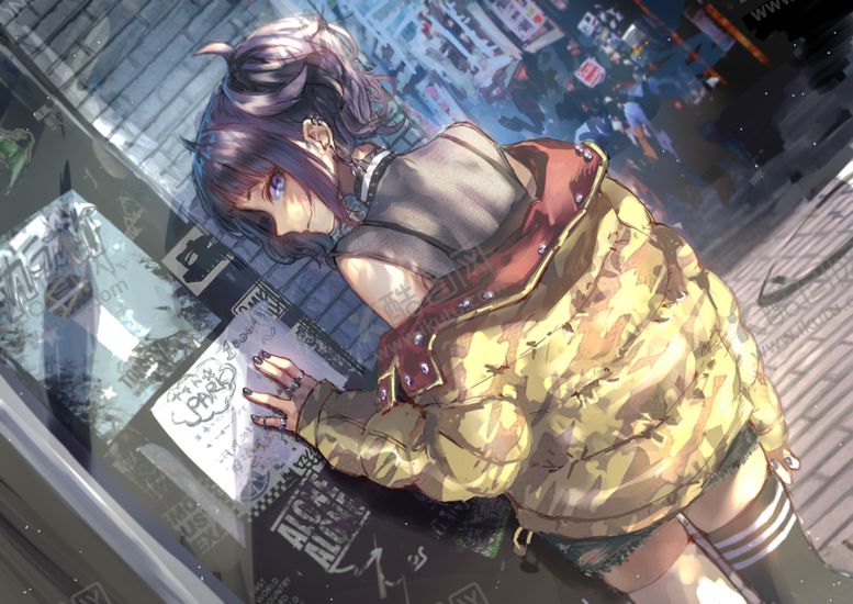 编号：31173807080455503546【酷图网】源文件下载-彩色人物插画动漫背景
