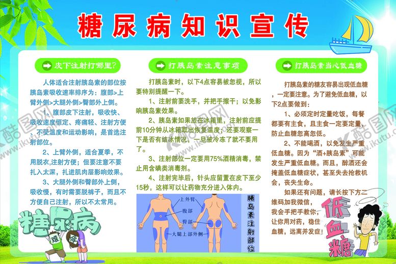 编号：67130909211425427893【酷图网】源文件下载-糖尿病知识宣传