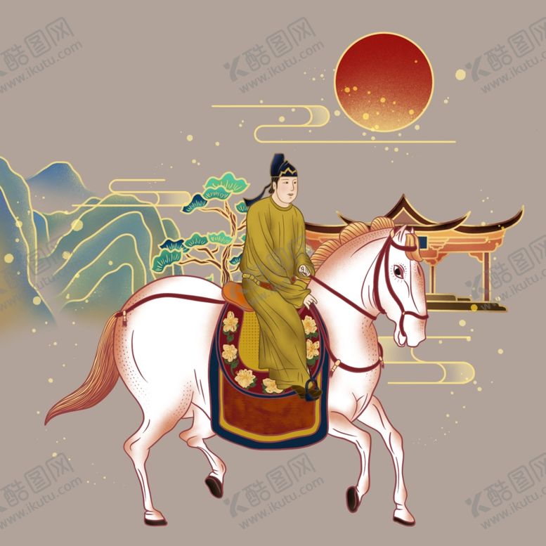 编号：60004209101621275030【酷图网】源文件下载-骑马